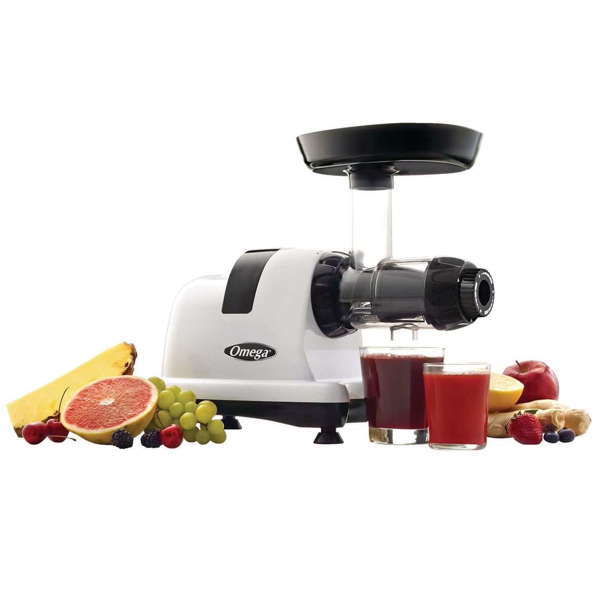 Omega Horizontal Slow Juicer, 150W, 4 Cups