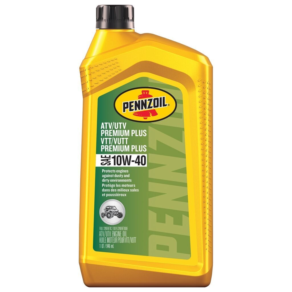 ATV/UTV Premium Plus SAE 10W40 Engine Oil, 946-mL