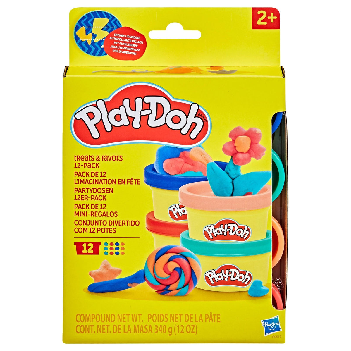4-Colour Share Bag for Parties, 1-oz, 12-pc