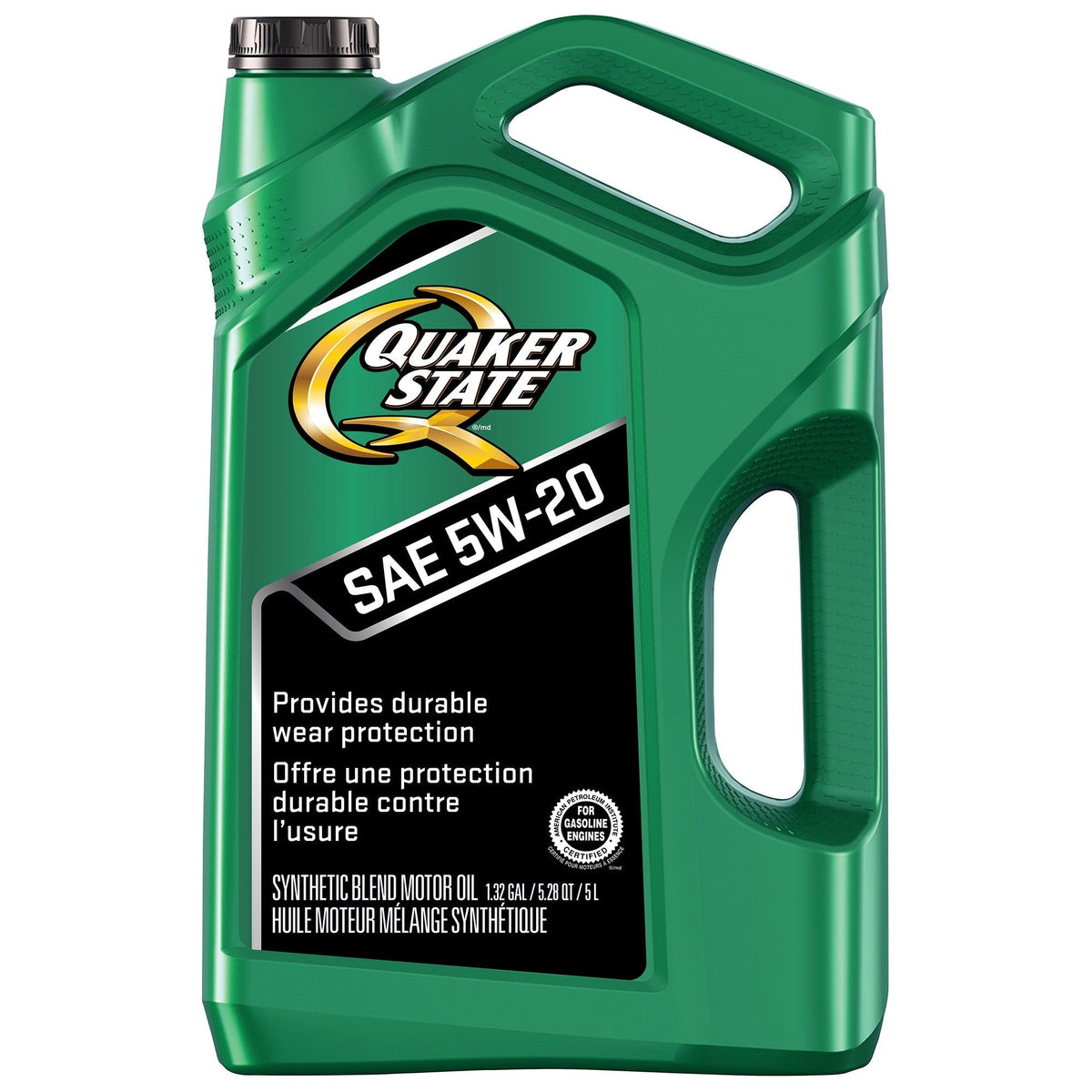 Semi-Synthetic 5W20 Motor Oil, 5-L Jug