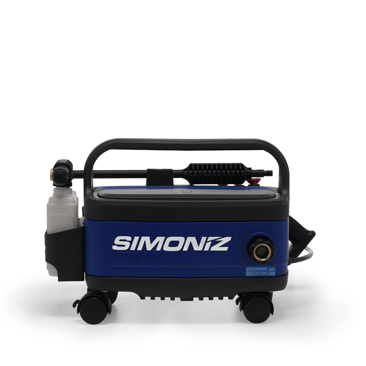1750 PSI 1.8 GPM Wheeled Electric Pressure Washer with Foam Blaster