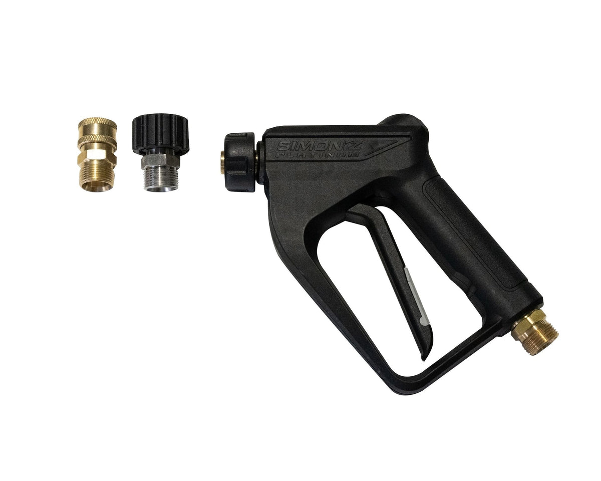 Platinum Replacement Metal Car Wash Gun, Black