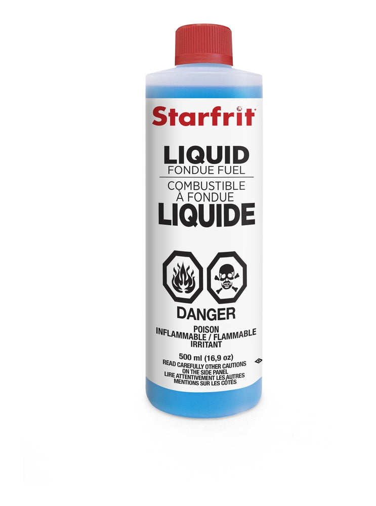 Liquid Fondue Fuel Methanol Gel, 500ml / 17 oz