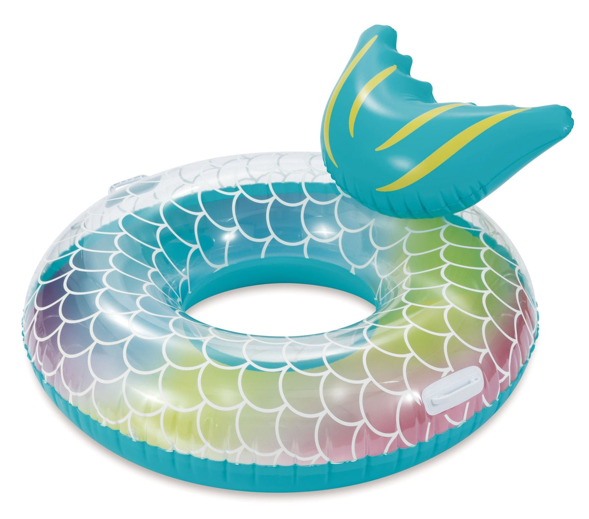 Inflatable Round Pool Swim Float/Tube, with Pillow, 48-in