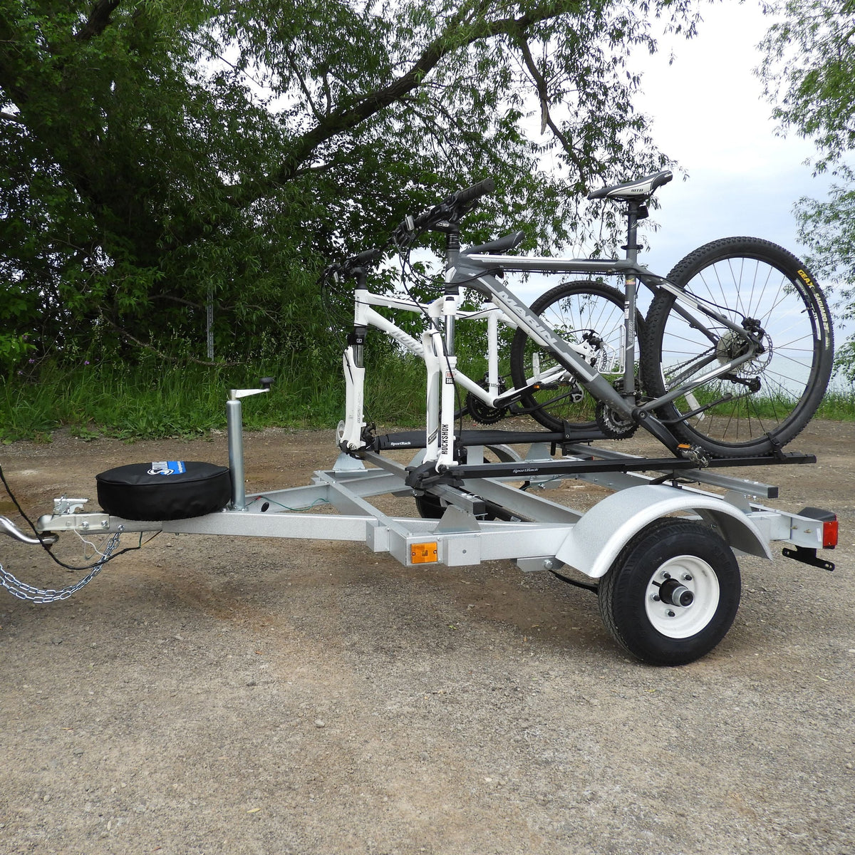 Adjustable Galvanized Steel Cargo Rack for Trailers