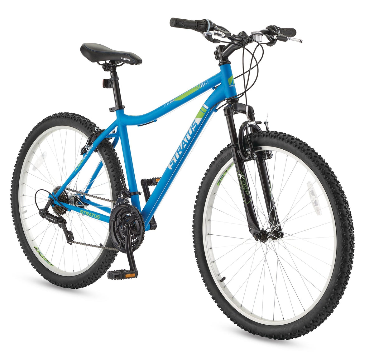 Phaser Hardtail Mountain Bike, 27.5-in Wheel, Blue