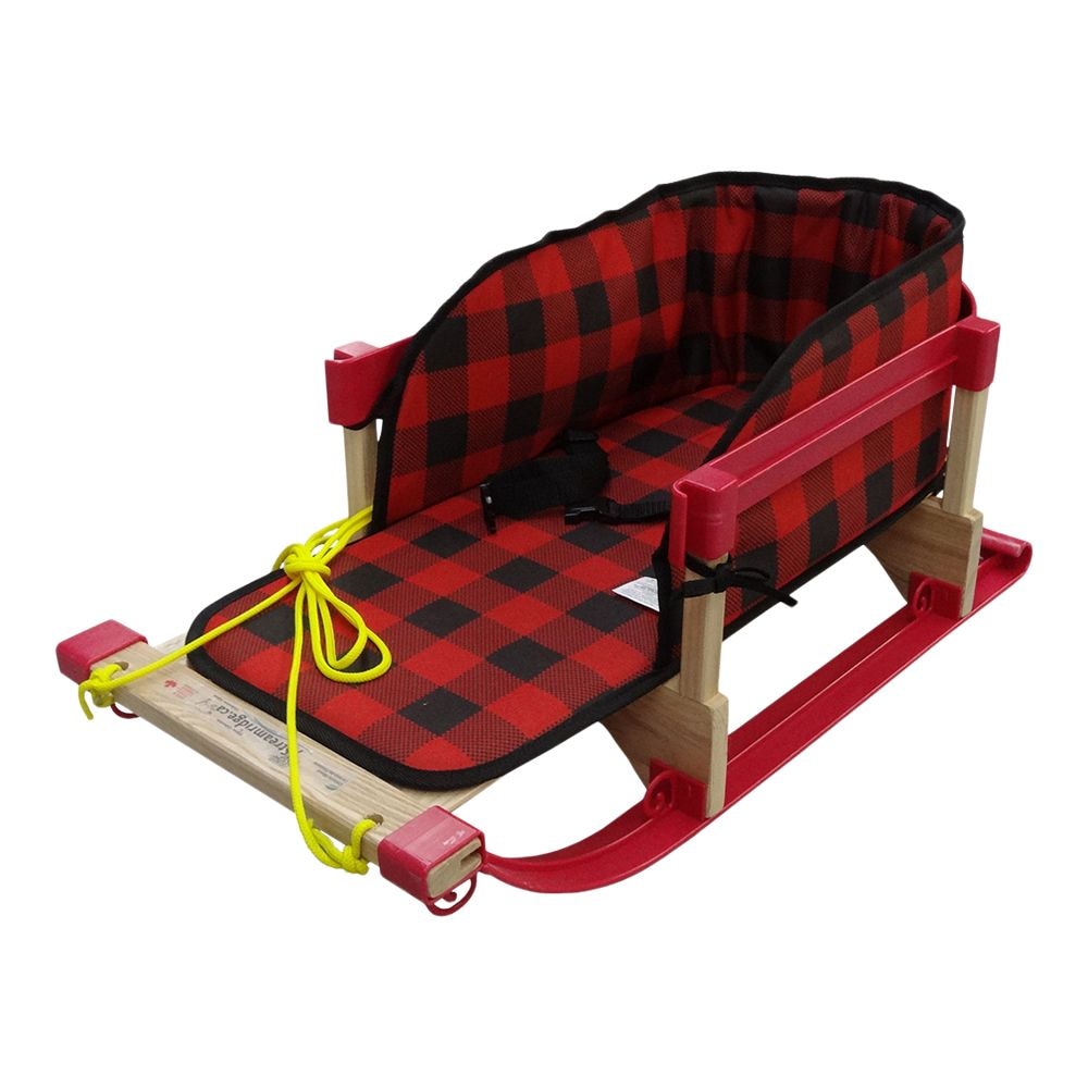 Alpine Slasher Winter Seat Pad Cushion For Traditional Wooden Baby Sleigh/Sled