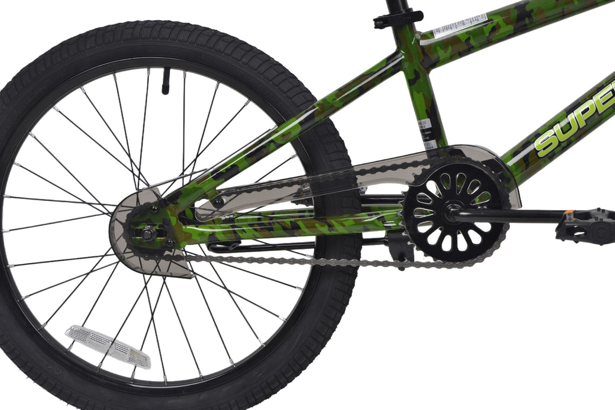 Youth Bike with Hi-Ten Steel Frame, 20-in, Camo