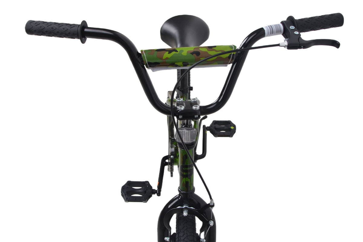 Youth Bike with Hi-Ten Steel Frame, 20-in, Camo
