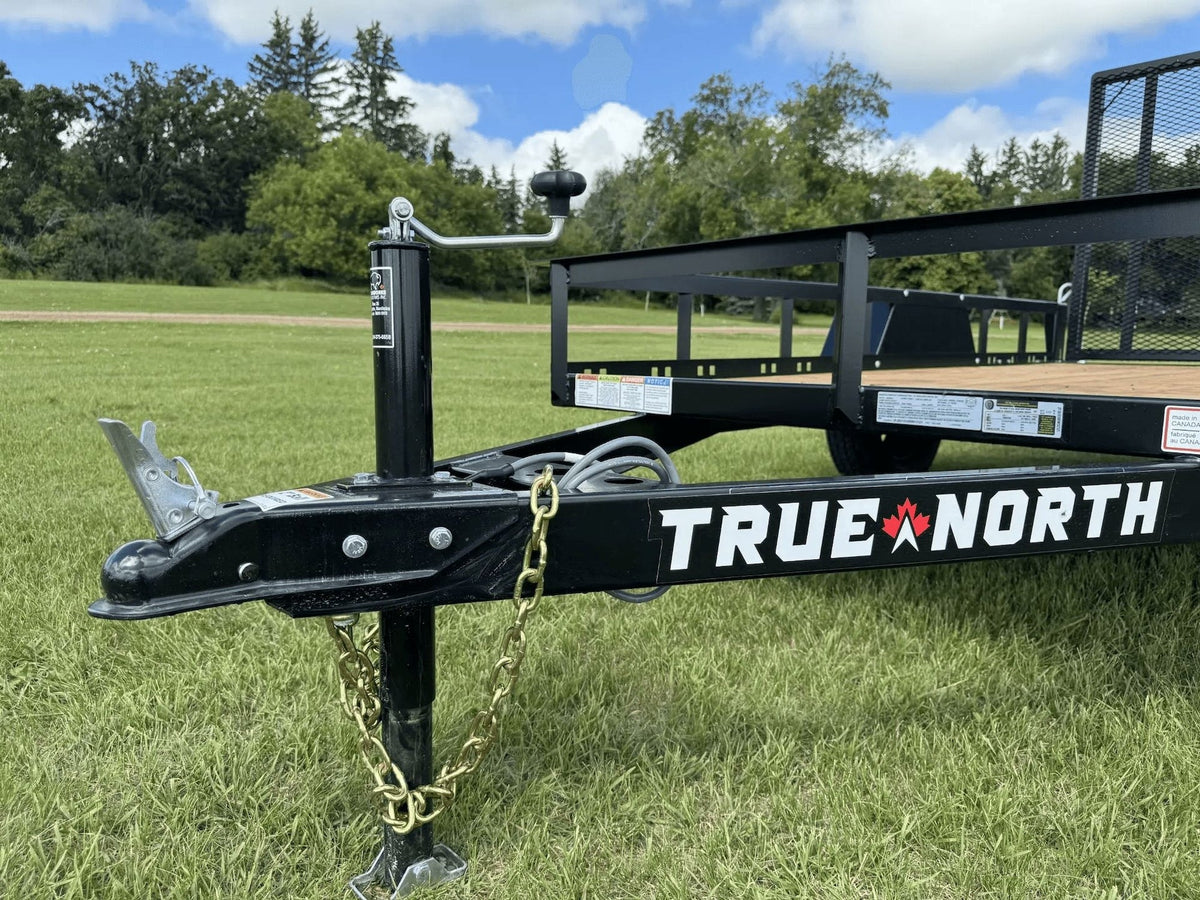 60-in x 10-ft Landscape Utility Trailer with Ramp Gate
