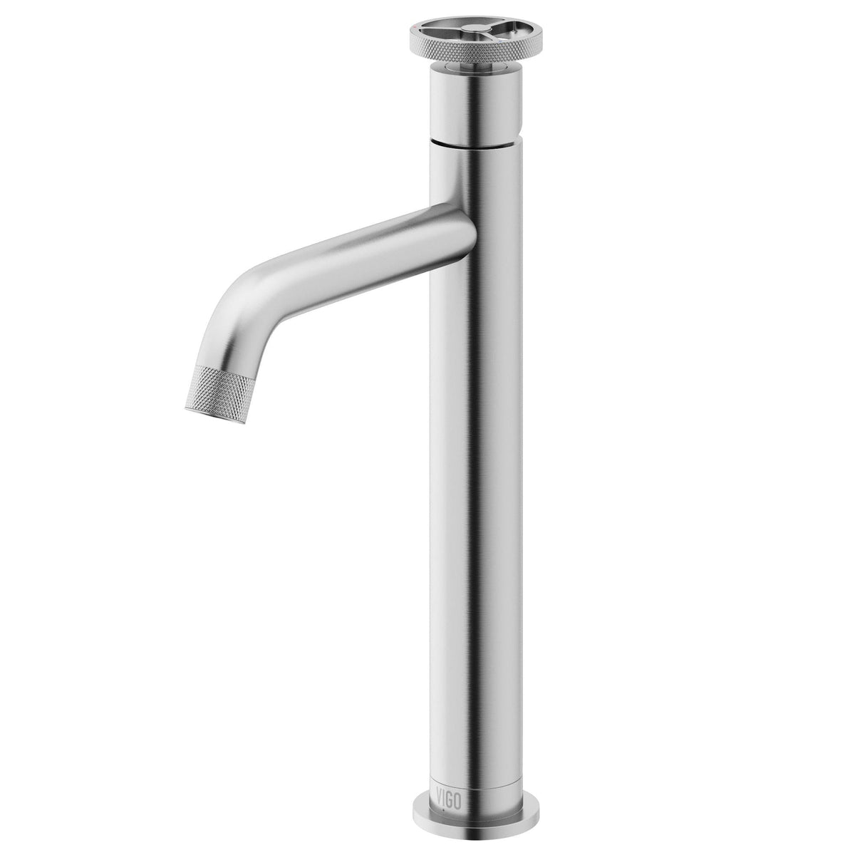 Cass 12-in Vessel Bathroom Faucet, Various Finishes