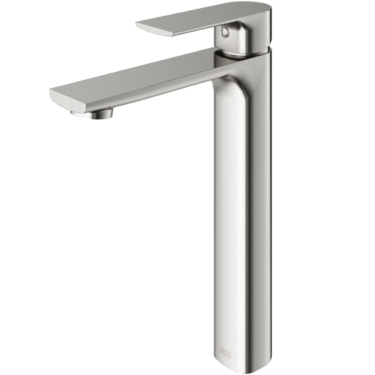 Norfolk Single Handle Vessel Bathroom Sink Faucet, WaterSense Certified, Brushed Nickel