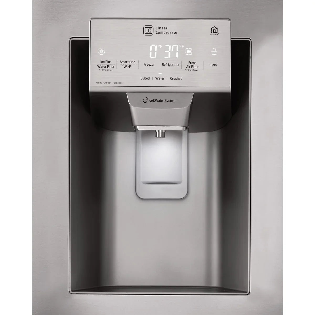 Whirlpool 36 in. 31 cu ft. Stainless Steel French Door Refrigerator with Ice Maker