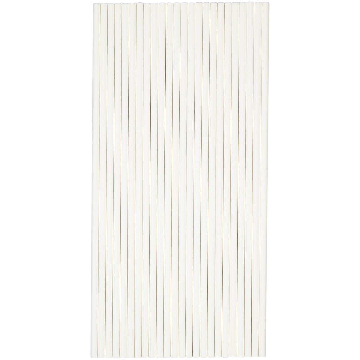 Lollipop & Cake Pop Stick, White, 8-in, 25-pk, for Baking/Cake Decoration