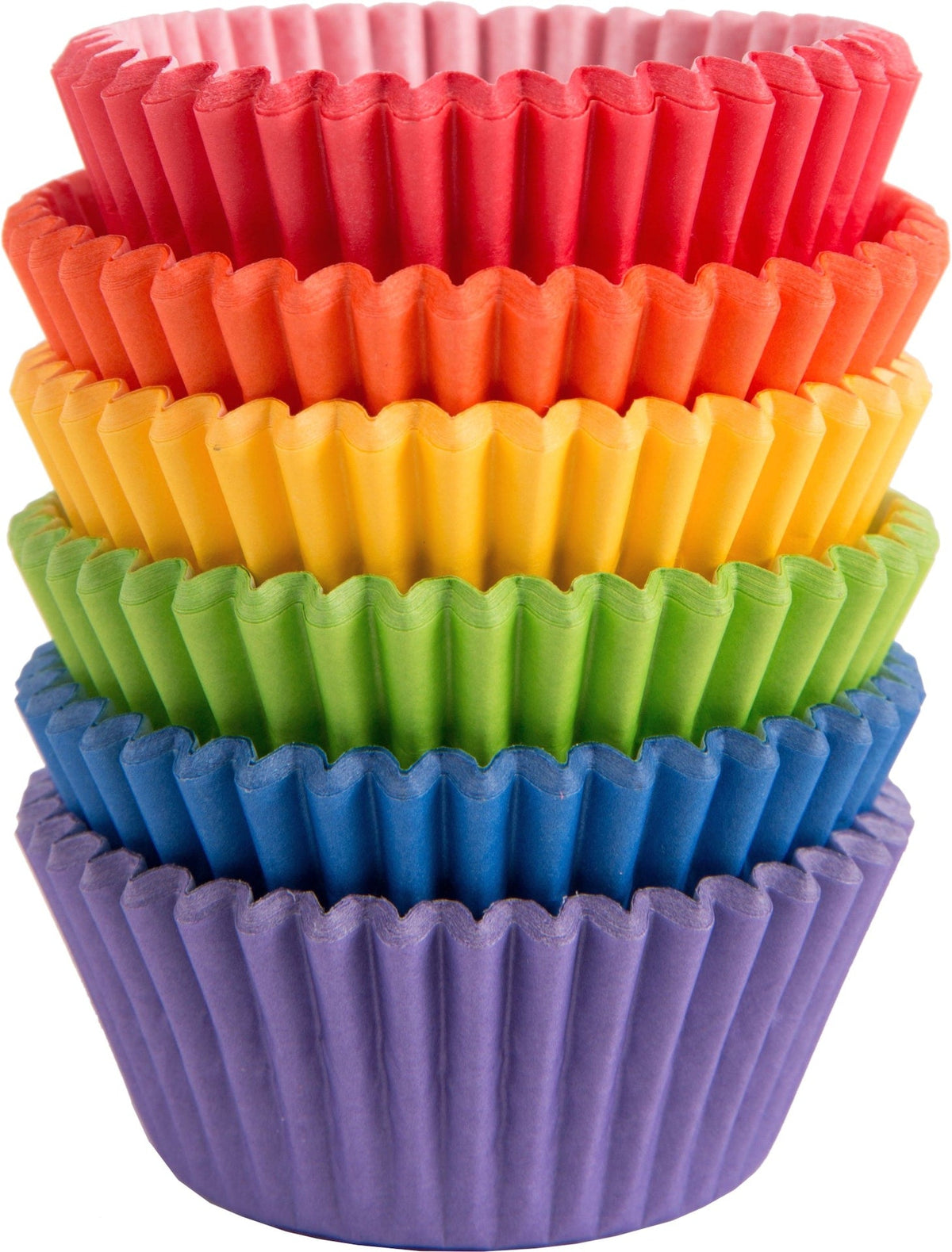 Paper Baking Cups, Rainbow, 2-in, 150-pk