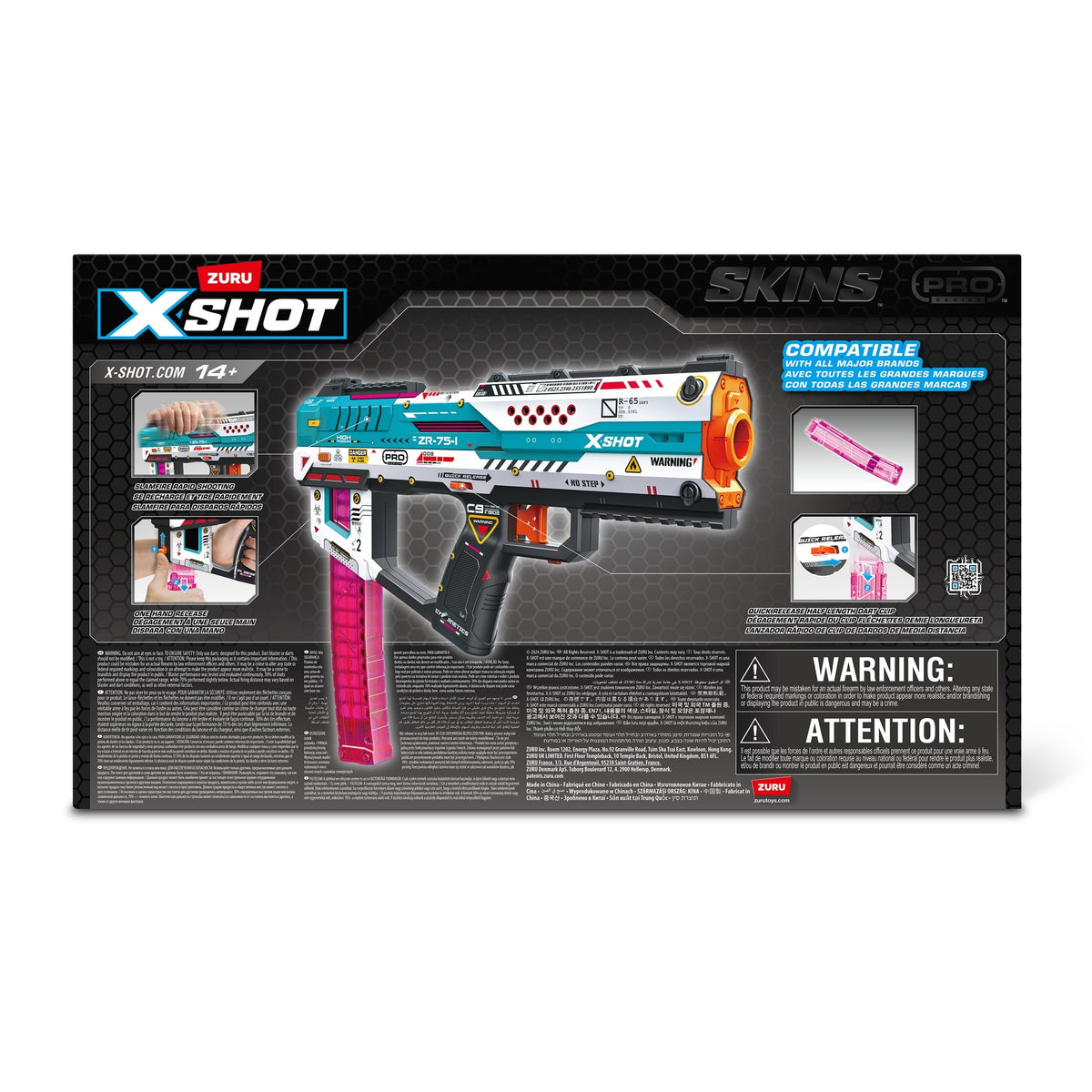 Performance Fury-X Dart Blaster with 40 Darts