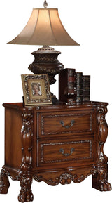 Nightstand - 12143 - Apricot color, length 31.75 inches, width 20 inches, height 30.5 inches