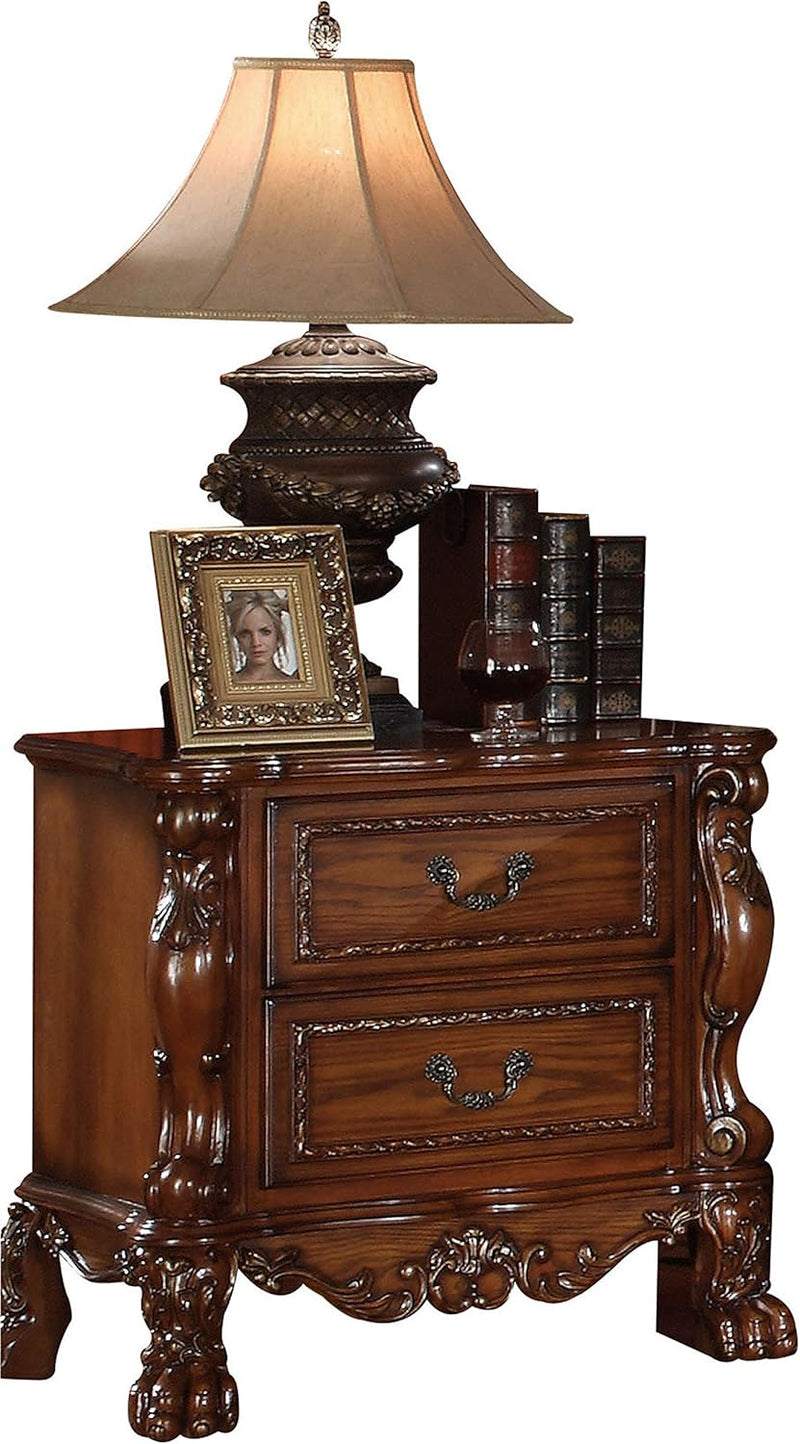 Nightstand - 12143 - Apricot color, length 31.75 inches, width 20 inches, height 30.5 inches V4085