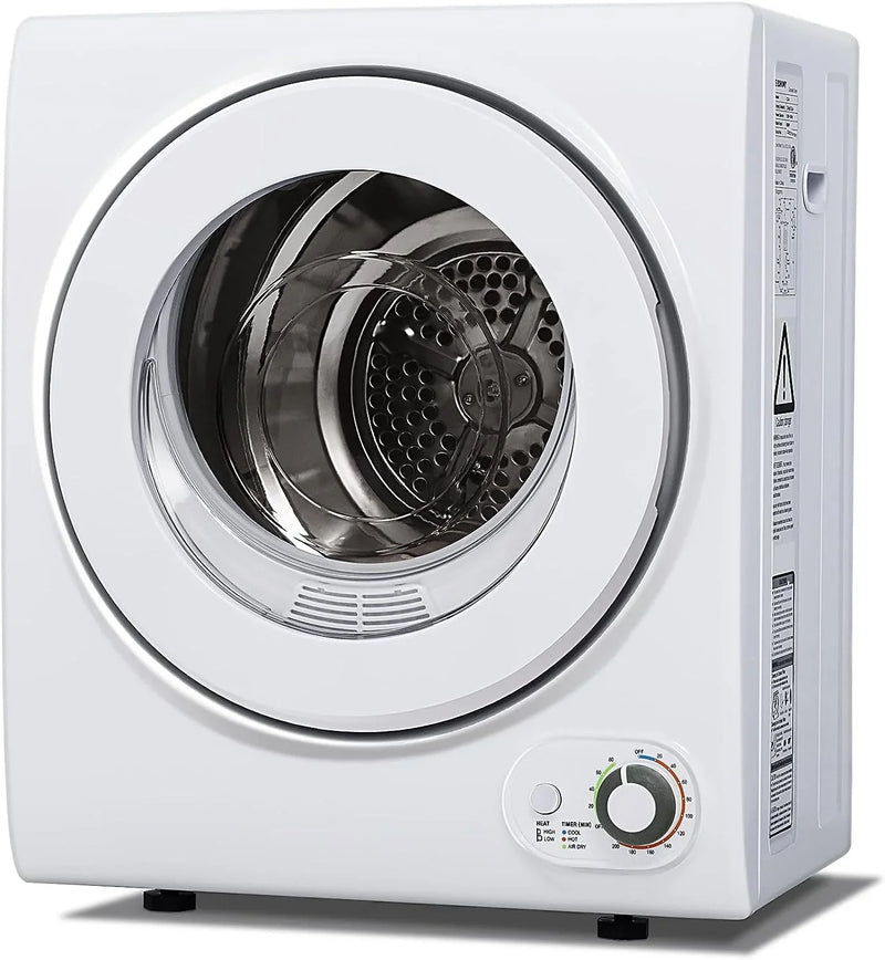 Euhomy 110V Portable Clothes Dryer 850W Compact Laundry Dryers 1.5 cu.ft Front C1540