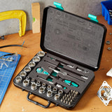3/8 inch metric ratchet set (43-piece set)