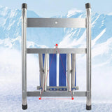 Ice scooter, outdoor skating vehicle, adult ice sled, children's sled, ice entertainment equipment, with seats, classic skating vehicle