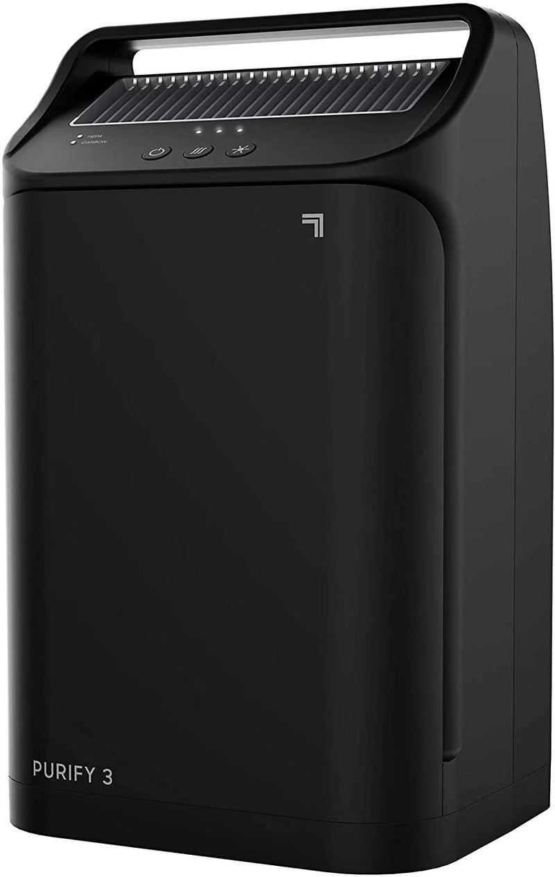 Sharper Image True HEPA Air Purifier, Covers up to 125 Sq. feet 3 Speed Settings, Black U9238