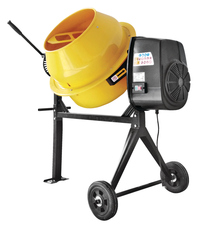 74013 5A Portable Electric Concrete Mixer, 115-L/4-cu-ft D5812