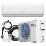 18000 BTU Mini Split Air Conditioner Heater 19 SEER2 1250 Sq. Ft Coverage