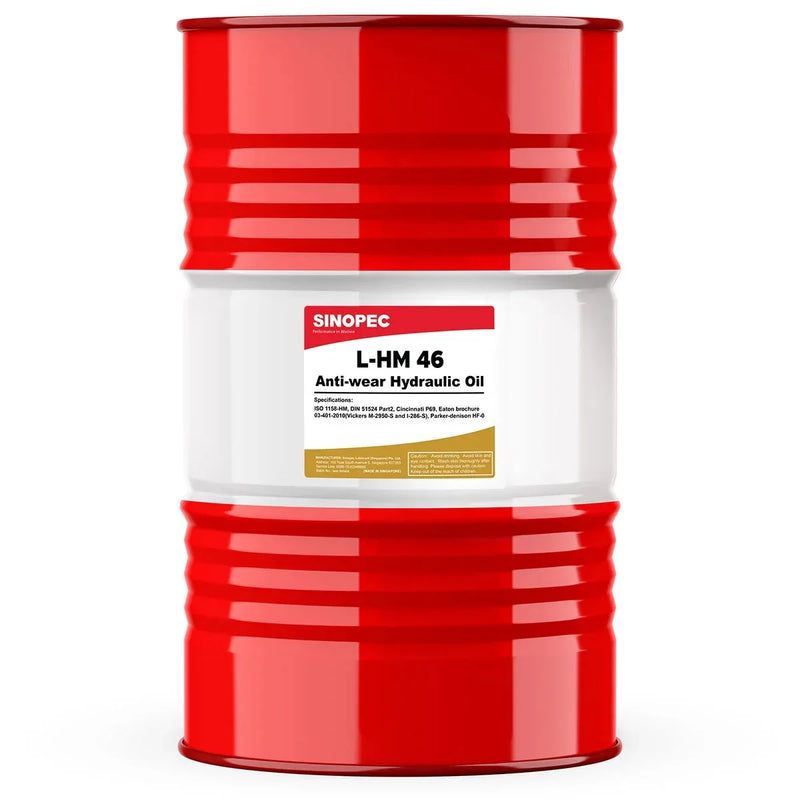Premium Anti-wear Hydraulic Oil Fluid - 55 Gallon Drum (200L - 52.83 GAL) B7465