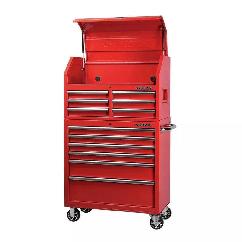 36 in. 12-Drawer Tool Chest and Cabinet Combo E8470