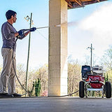 Cleaning ALH3425 Aluminum Series 3600 PSI Gas Pressure Washer, 2.5 GPM, GX200 Engine, Includes Spray Gun and Extension Wand, 5 QC Nozzle Tips, 5/16-inch x 35-foot MorFlex Hose.