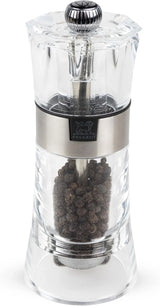 5.5-inch model, transparent salt and pepper grinding set