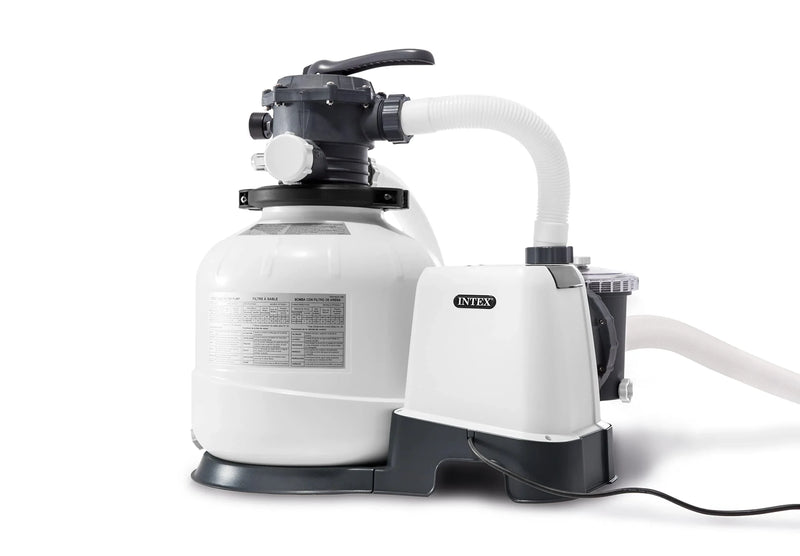 26651EG SX3000 Krystal Clear Sand Filter Pump for Above Ground Pools, 16in, Light gray X5851
