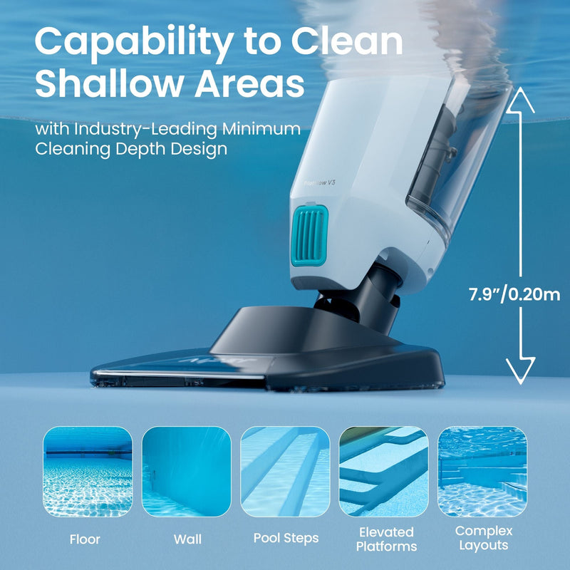 PilotFlow V3 Handheld Pool Vacuums Cleaner T9547