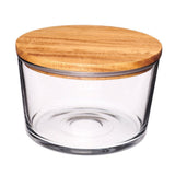 Large Bowl with Acacia Lid