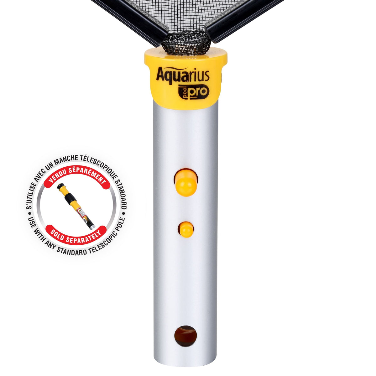 Aquarius Deluxe Aluminum Swimming Pool Leaf Skimmer with Aluminum Handle