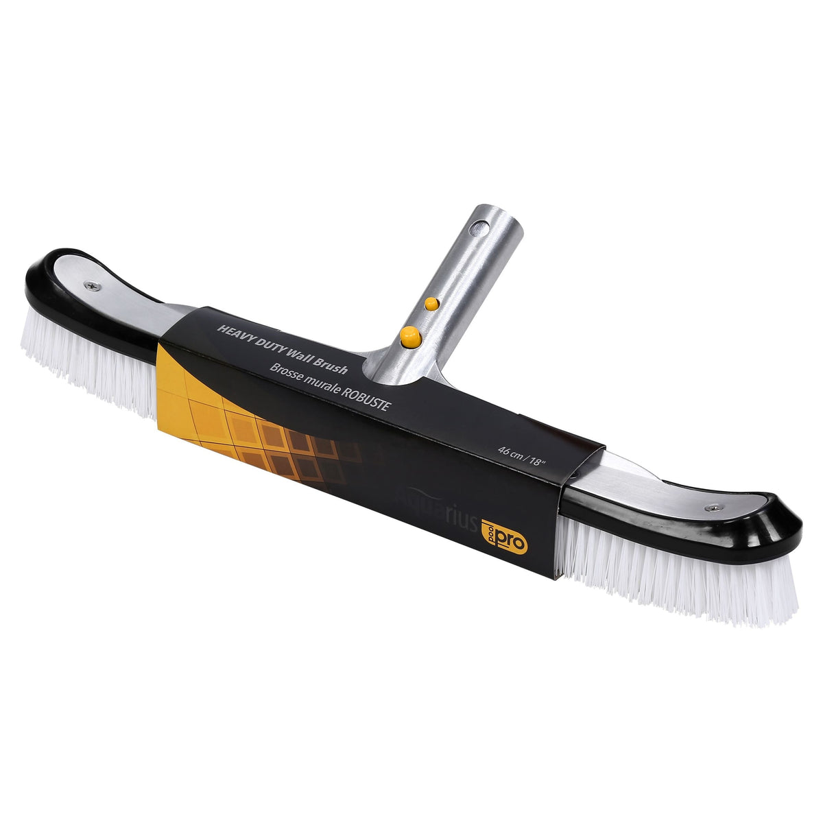 Aquarius Deluxe Aluminum Swimming Pool & Spa Brush, 18-in