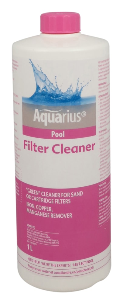 Pool Filter Cleaner, Cleans Sand & Cartridge Filter Media, 1-L V9332
