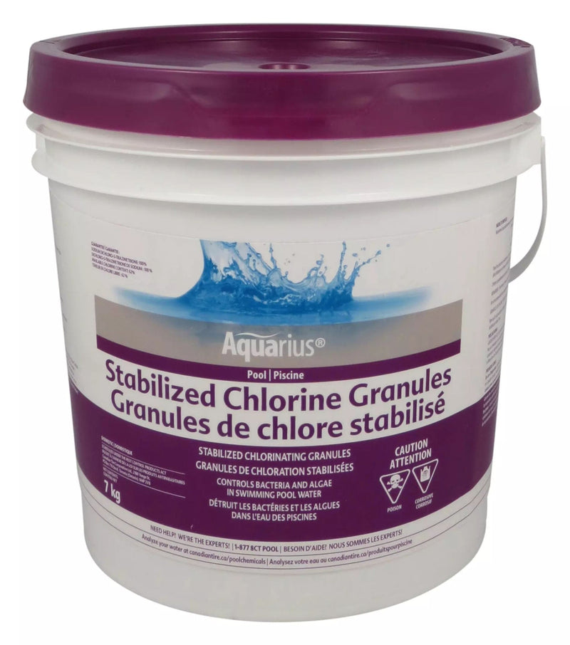 Pool Stabilized Granular Chlorine, 7kg B9299