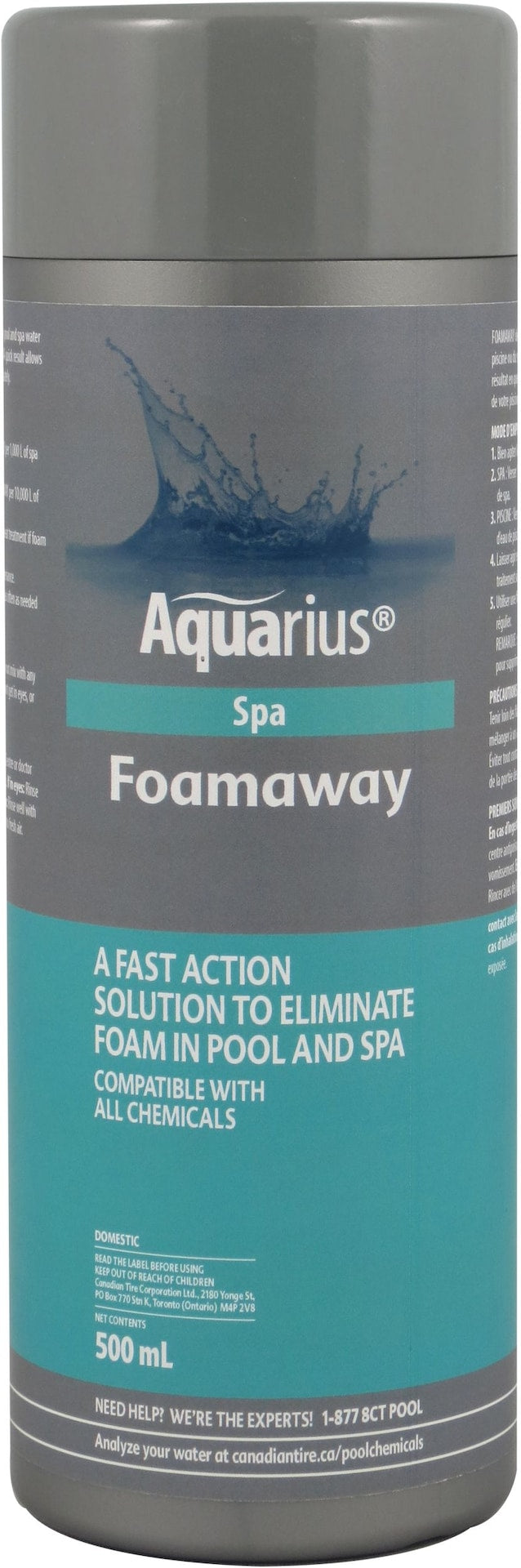 Spa Foamaway, 500-mL V7251