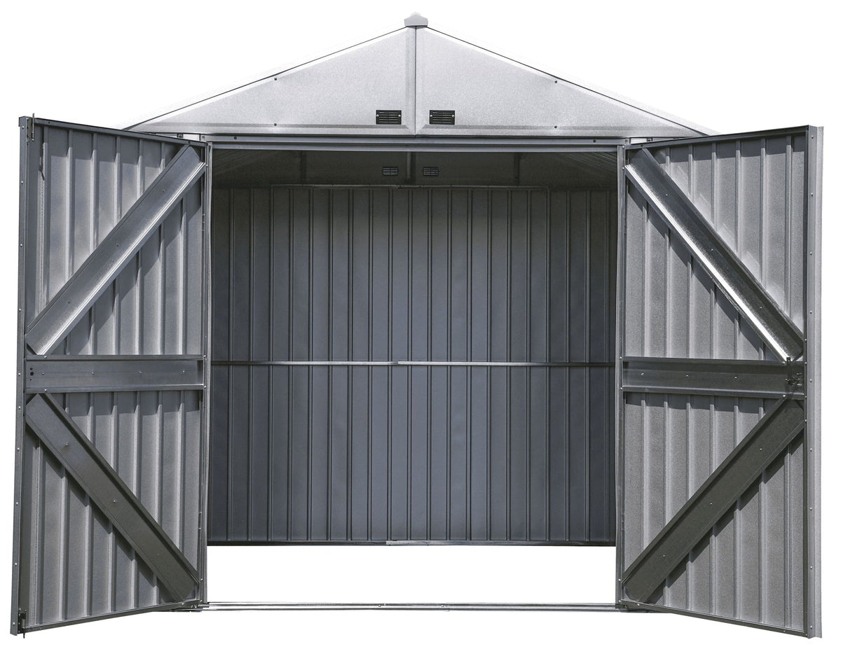 Arrow Elite 8x6-ft Corrosion-Resistant Steel Storage Shed