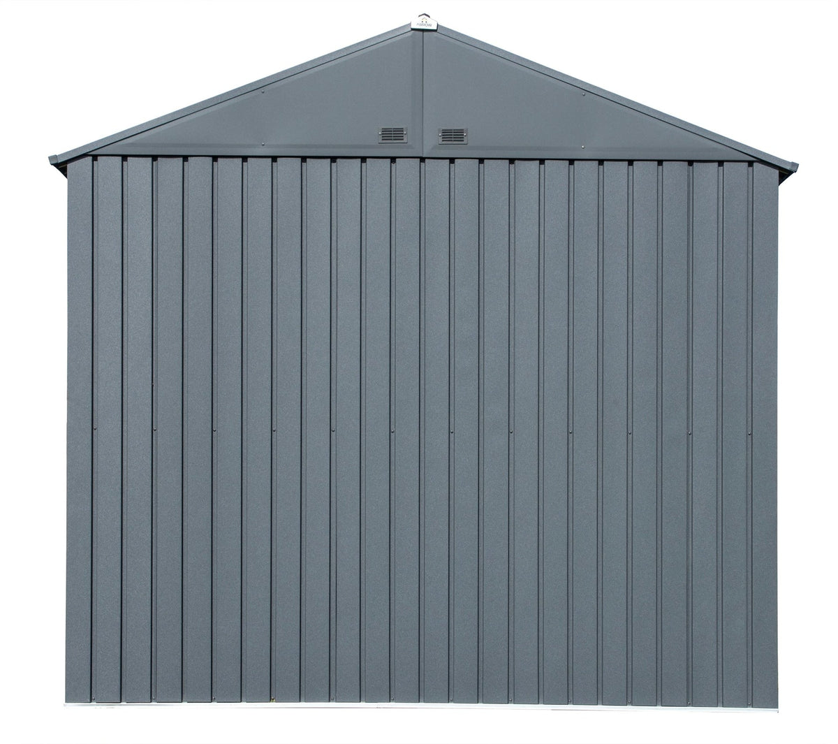 Arrow Elite Steel Storage Shed, Anthracite, 8-ft x 6-ft