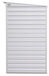 Arrow Select Galvanized Steel Storage Shed, Flute Grey, 6-ft x 4-ft