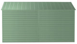 Arrow Select Galvanized Steel Storage Shed, Sage Green, 10-ft x 14-ft