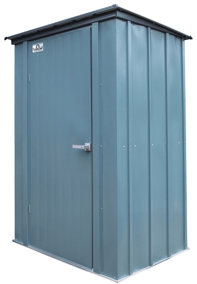 Spacemaker 4x3-ft Juniper Berry Lockable Patio Shed A7209
