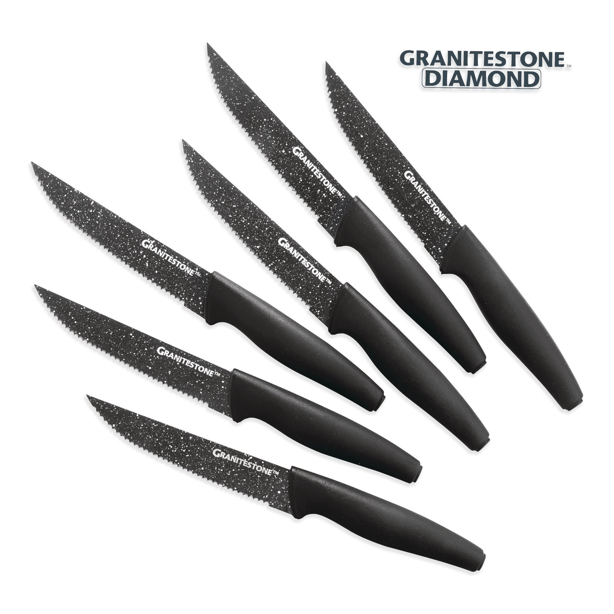 ’s Steak Knife Set, Stainless Steel, 6-pc