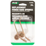 Atlas Thatcher Steel Bolt-On Replacement Springs, 2-pk; for Lawn Mower Dethatching Blades