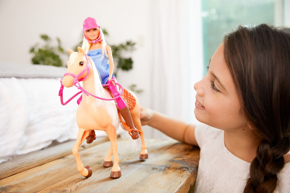 Doll & Horse Playset for Kids, Assorted, Ages 3+