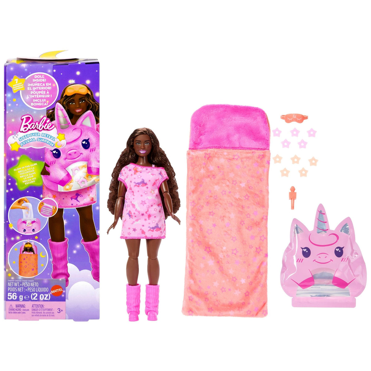 Party Unboxed Fashion Doll for Ages 3+, Assorted Styles
