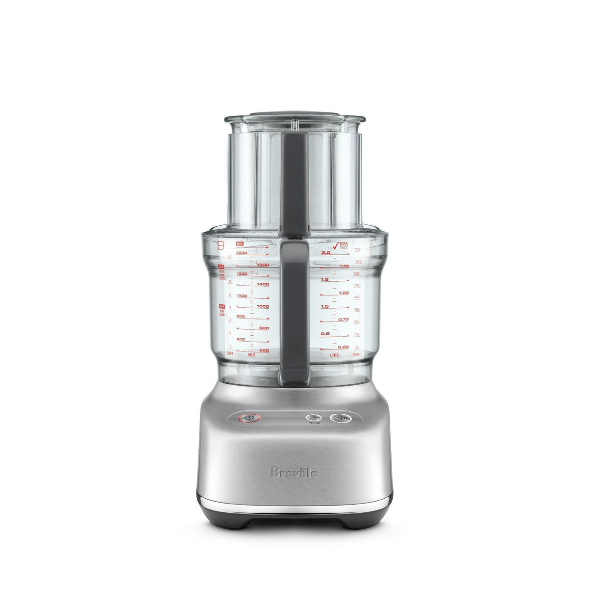 Paradice 9 Food Processor, Brushed Stainless Steel